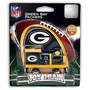 NFL Licensed Green Bay Packers Wood Toy Train