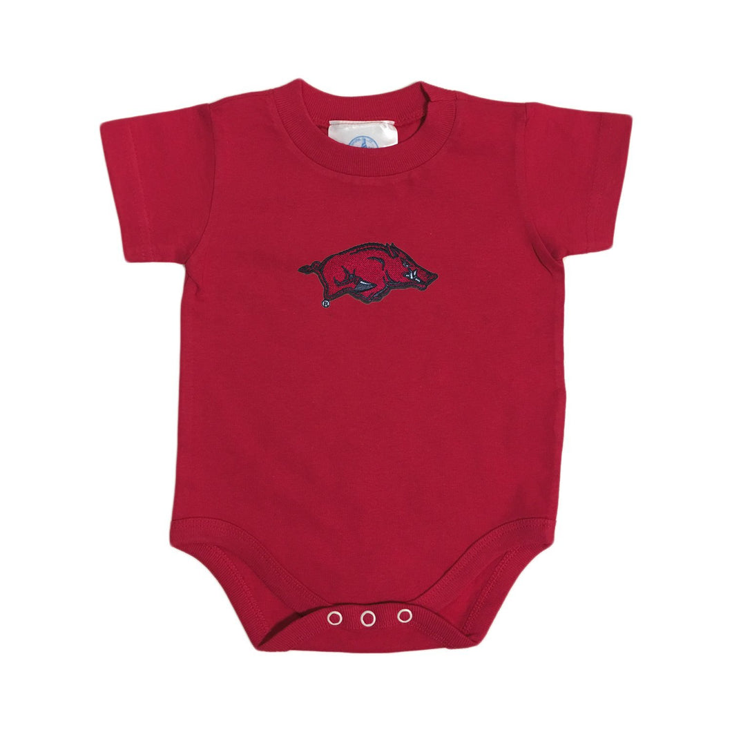 Arkansas Razorbacks Bodysuit - Newborn - Crimson