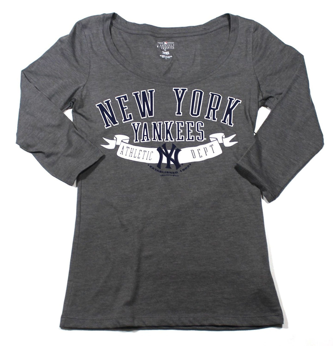 Campus Lifestyle Womens Graphic Tee-Shirt New York Yankees