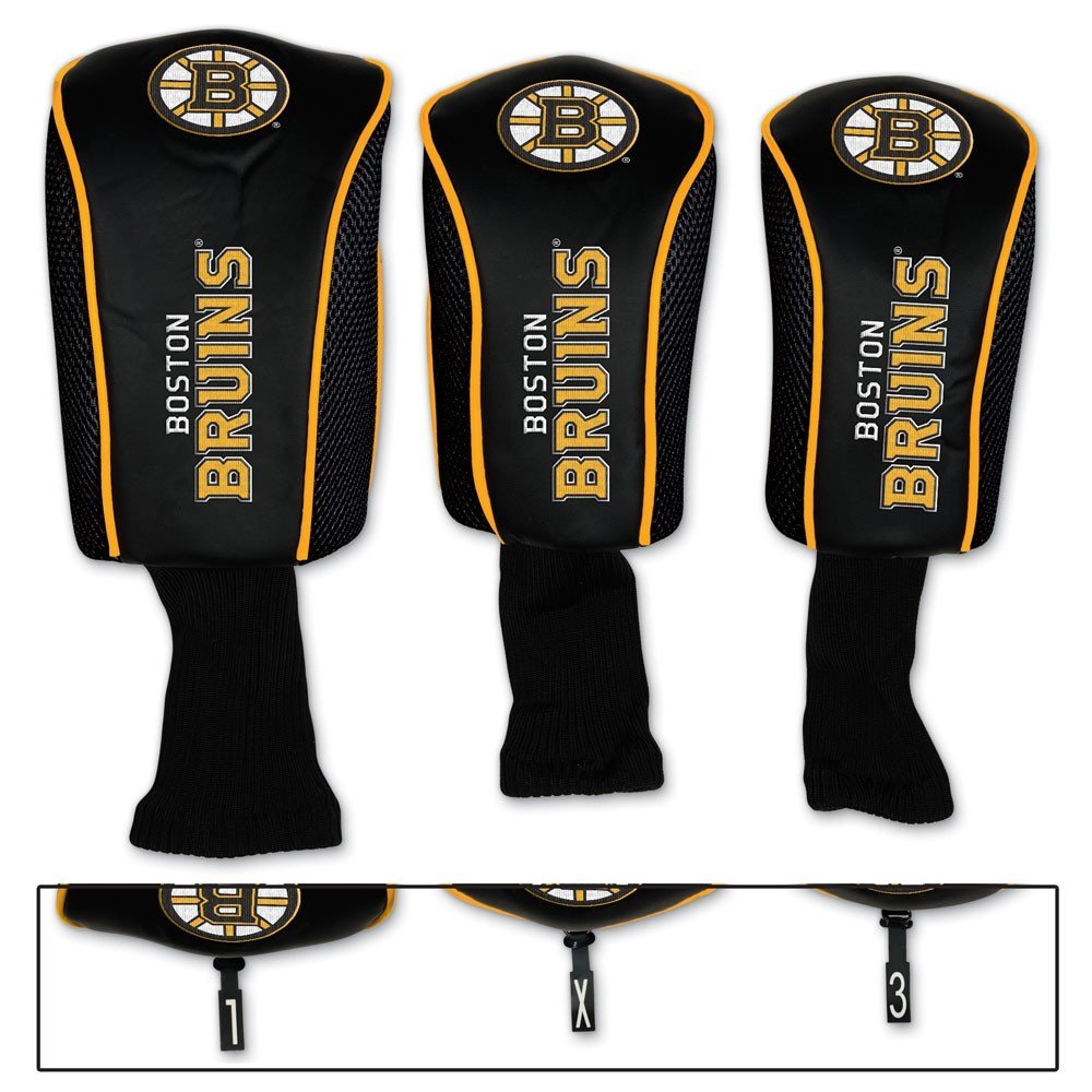 NHL Boston Bruins Mesh Headcover (3 Pack)