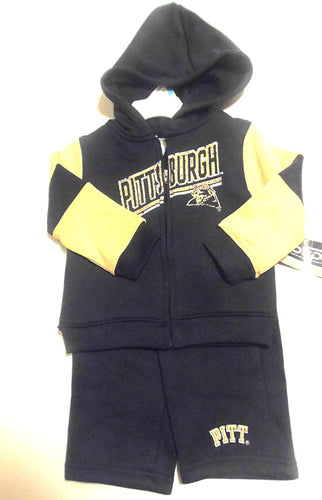 Pittsburgh Panthers Toddler Track Suit - Size 24 Months