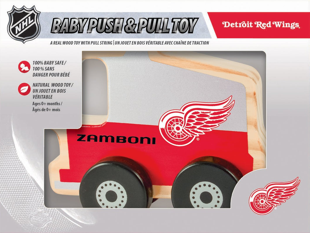 Detroit Red Wings Push & Pull Toy