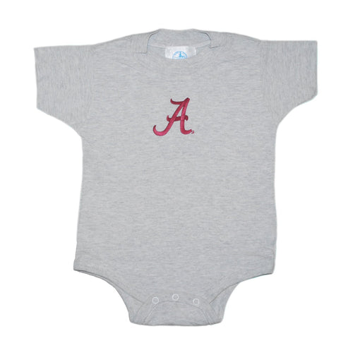 Alabama Crimson Tide Bodysuit - 24 Months - Ash