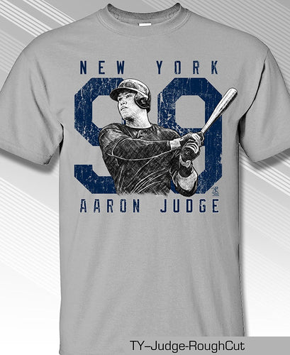 Mens Aaron Judge, New York Yankees New Star, Rough Cut Shirt