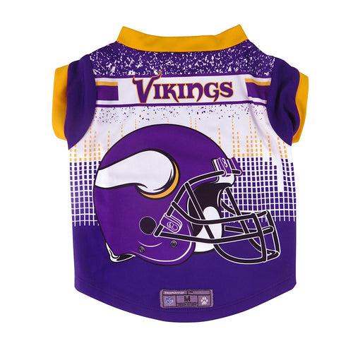 NFL Minnesota Vikings Pet Performance T-Shirt, Medium