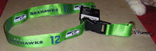 Seattle Seahawks Breakaway Lanyard with Key Ring - 12th Man Green