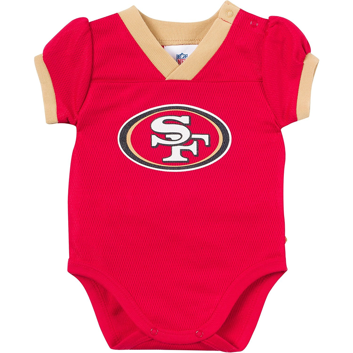 San Francisco 49ers Infant Dazzle Bodysuit 12M