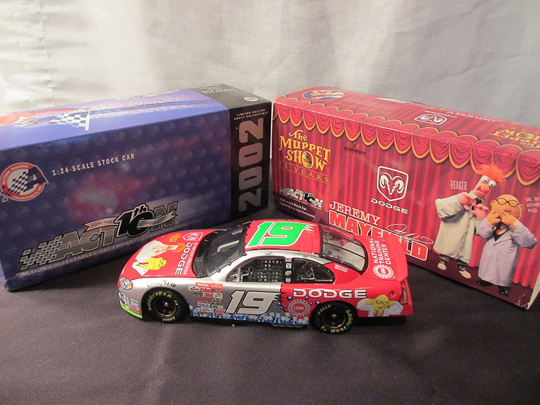 Jeremy Mayfield 2002 Dodge Muppet 25th Anniversary 1/24 Diecast Car by Action