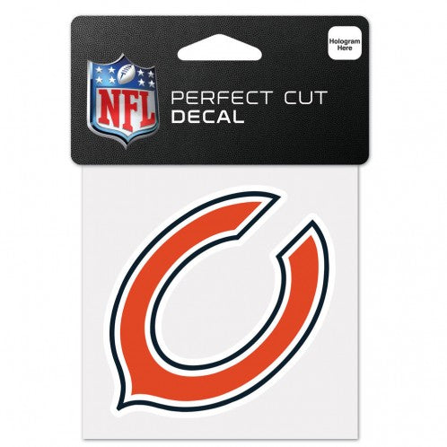 Chicago Bears Perfect Cut Color Decal 4