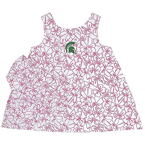 Knights Apparel Baby Girls Michigan State Spartans Dress And Bloomer Set Size 12 Months